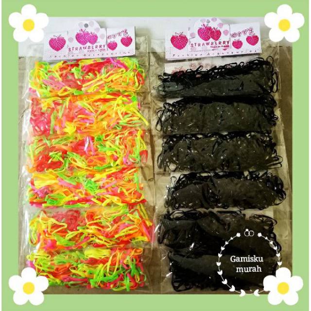 Karet rambut kecil karet jepang elastis