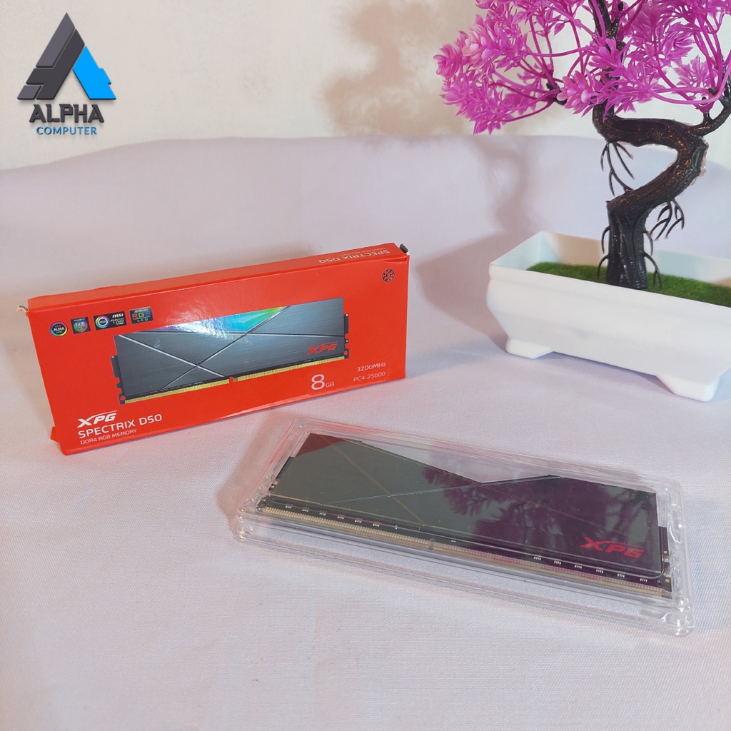 ADATA XPG SPECTRIX D50 DDR4 8GB (1x8GB) RGB 3200MHz