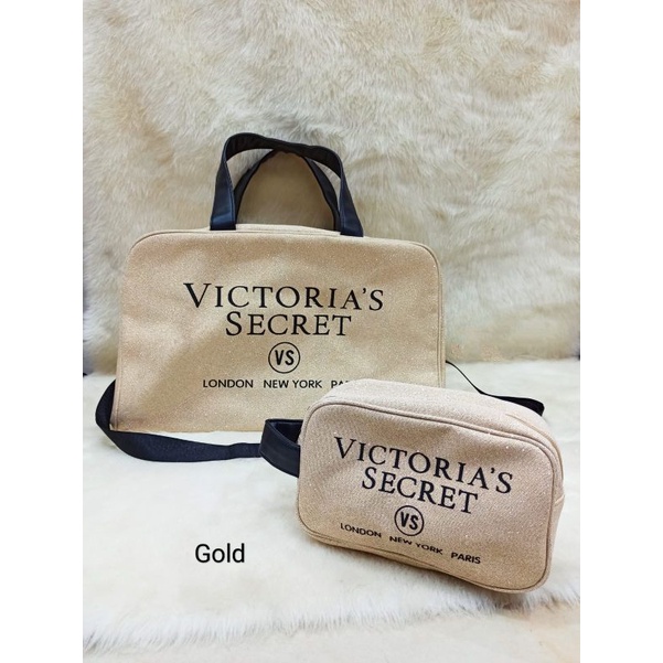 tas travel wanita fashion,tas travel branded vs Victoria's secret V-10265 set pouch, vs travel