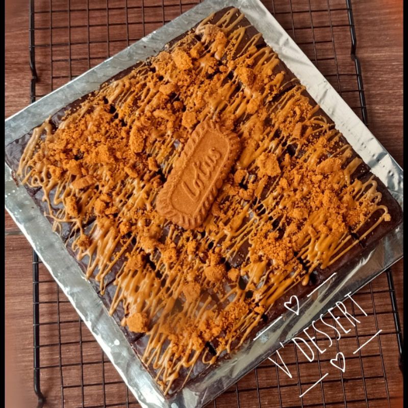 

Brownies Biscoff /24x 10 cm