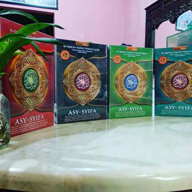 Al Quran Tafsir Per Kata Asy Syifa A4 - Al Quran Latin Besar - Al Quran Terjemah - 100% ORIGINAL