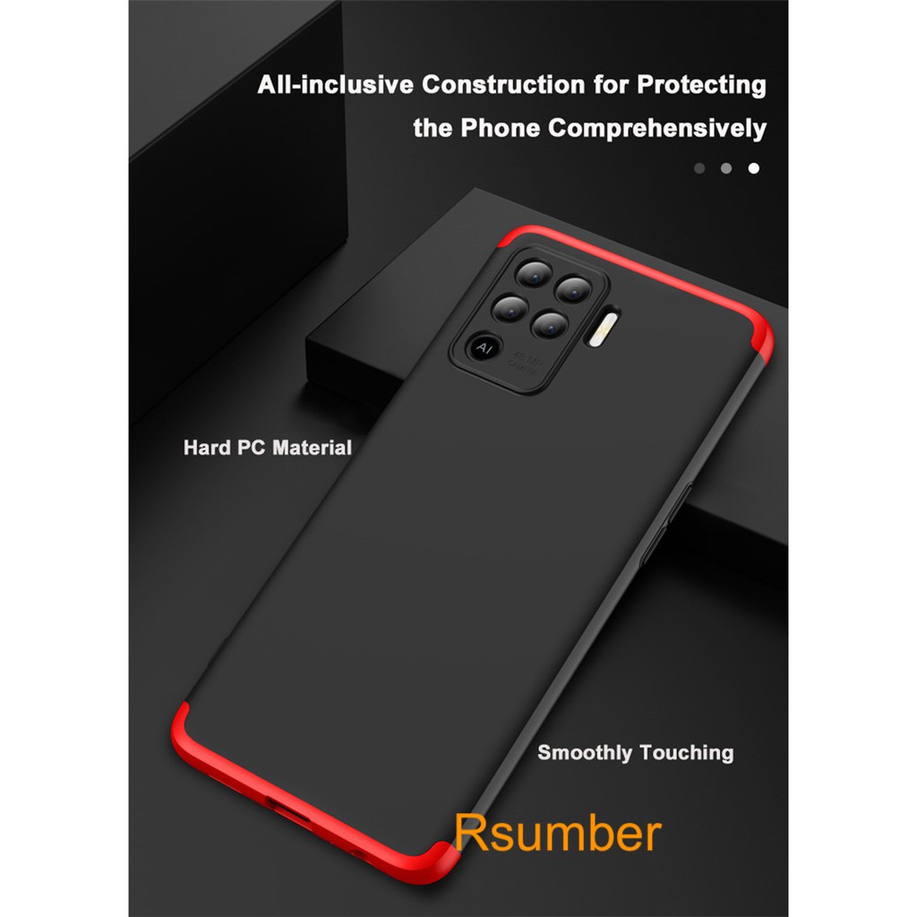 Oppo Reno 5f/reno5 f Hard Case Gkk Full Protection 360 Original