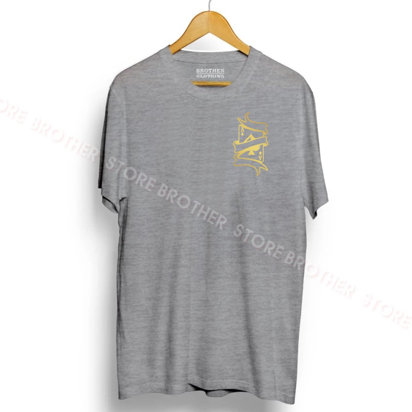 Kaos Distro Kartu Remi Gold Premium