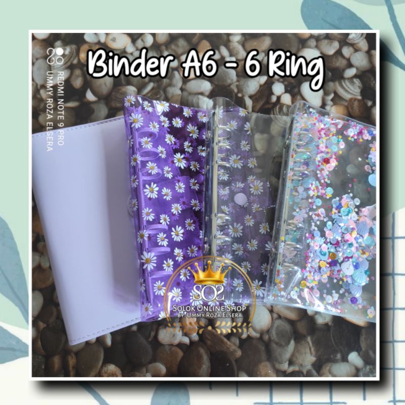 

Binder A6 - 6 ring | Binder Sinking Funds |Cover Binder A6