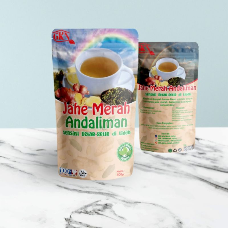 

Jahe Merah Andaliman (GKN)-100gr