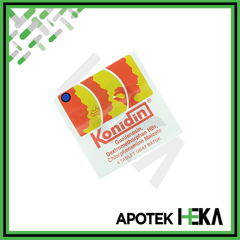 Konidin Tablet Obat Batuk Strip isi 4 (SEMARANG)