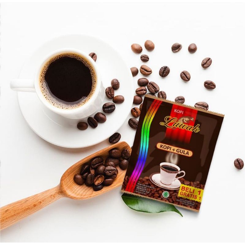 

kopi hitam luwak - Luwak white coffee hitam - Good day sachet - kapal api sachet - kopi murah - kopi