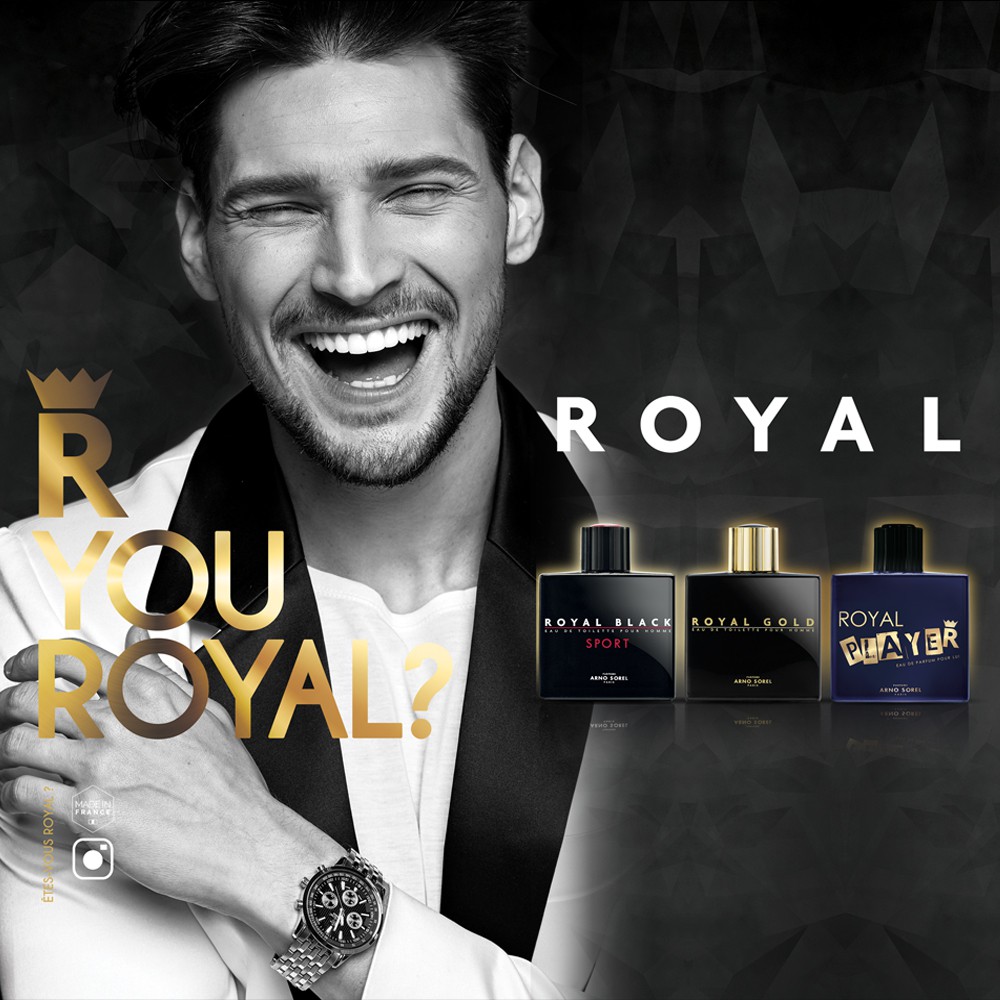 Arno Sorel Royal Gold Men EDT 100 ml - Parfum Pria