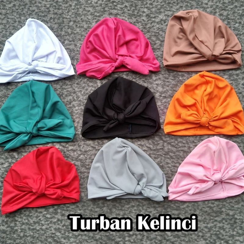 Turban pita kelinci baby 0-3 tahun