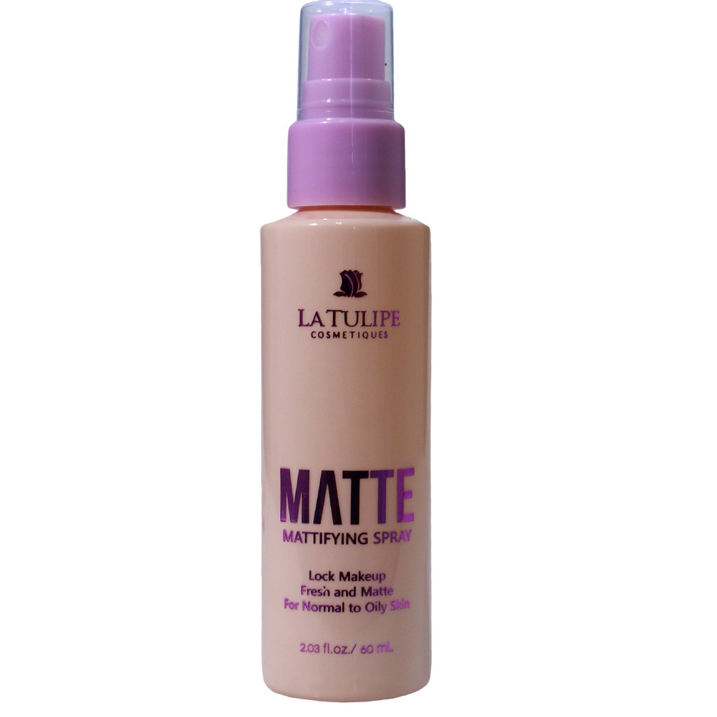 la tulipe matte mattifying spray 60ml