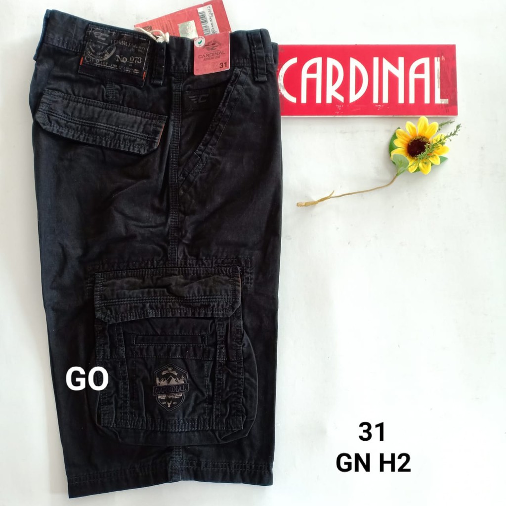 gos 31-KPL 2 CARDINAL KEMPOL CASUAL Celana Pendek Cowok Celana Kempol Fashion Pria Brand Kekinian