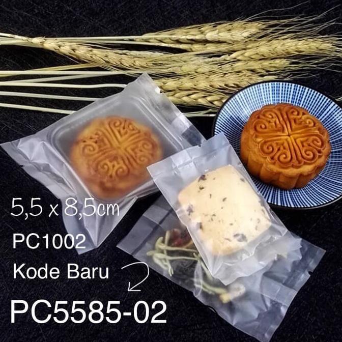 

best seller] PC5585-02 Plastik Kue Polos Clear Doff Cookies Nougat , snack dll