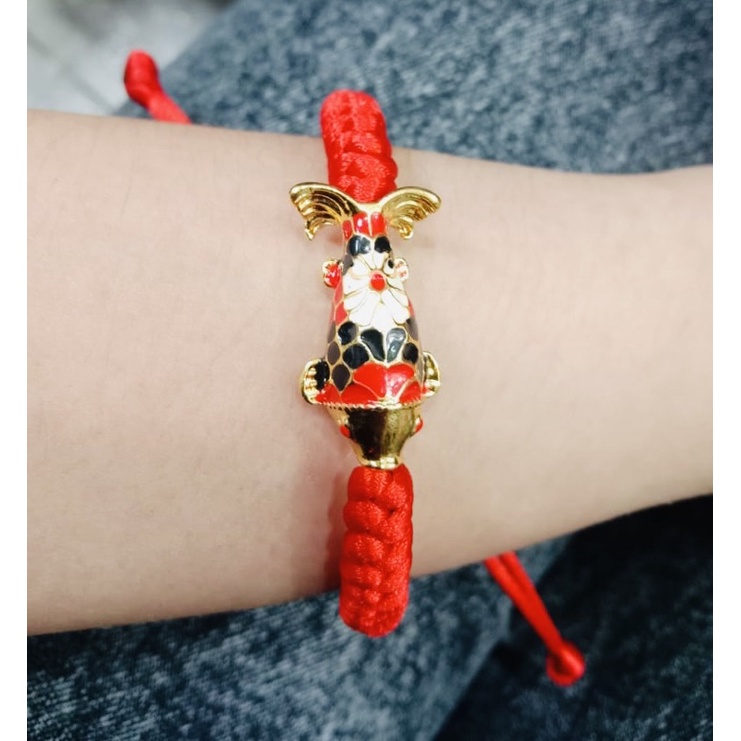 gelang tangan wanita//gelang serut tali//gelang hongkong