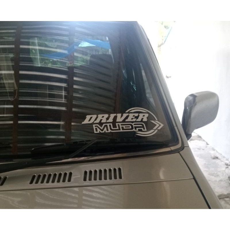 stiker cutting driver muda