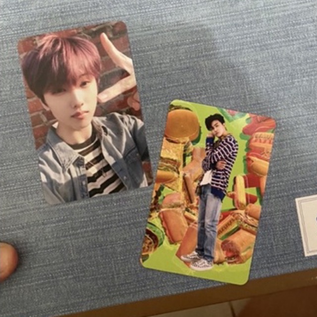 Jisung Hot Sauce Jewel ver pc / Jaemin AR clip photocard OFFICIAL