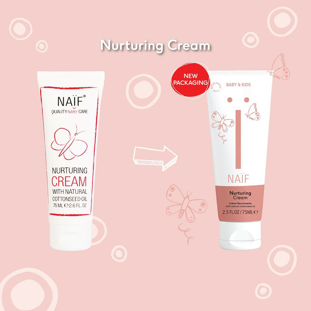 Naif Baby Nurturing Cream 75ml - P005