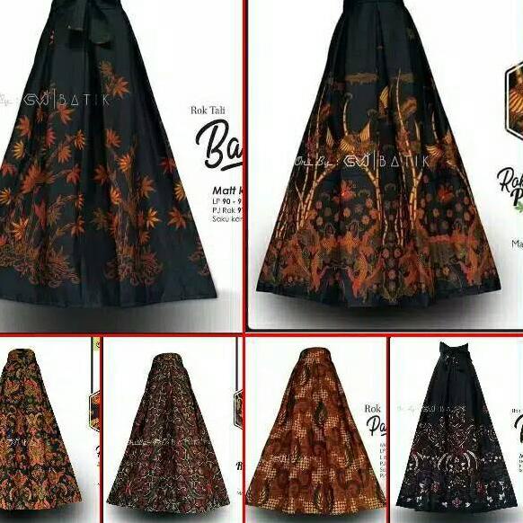 ♥BRAND♥ Batik01-Rok klok / rok payung batik klasikRok Batik original Pekalongan garansi harga termur