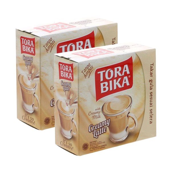

TORABIKA CREANY LATTE 5's X 25G