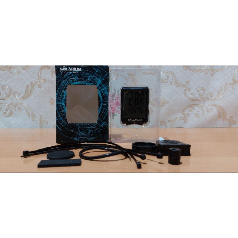 SPEEDOMETER SEPEDA SOLARIUM WIRELESS