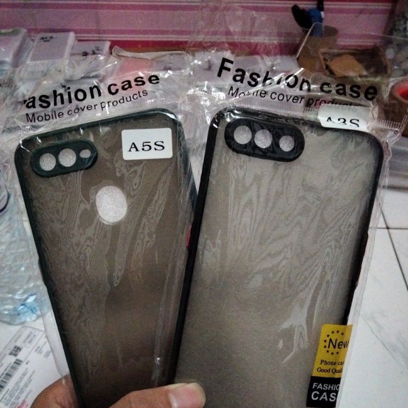 SILIKON BUMPER CASE OPPO A3S/OPPO A5S