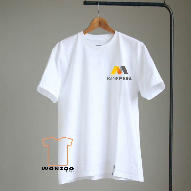 QH KAOS BANK BCA BNI MANDIRI COMMONWELTH BANK BTPN MEGA BSI BANK SYARIAH INDONESIA - BAJU LOGO BANK