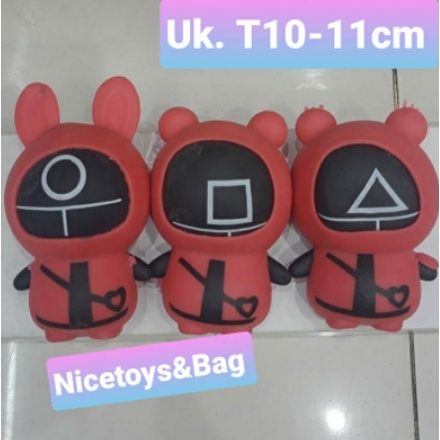 ✦PROMO✦ Squishy Anti Stress ball squid game squishy karet - Squishy anti stress ball Babel squid gam