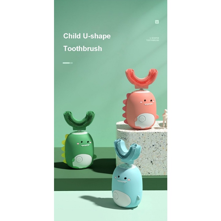 42 REMAX GH-05 - Smart U-Shaped Fitting Toothbrush for Children