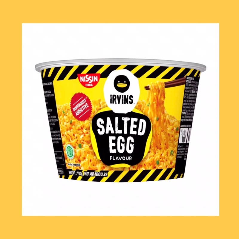 Nissin Irvin Salted Egg Noodle