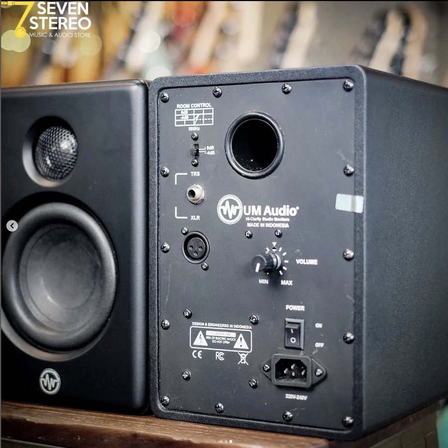 UM Audio UM5D Powered Studio Monitor Speaker Recording