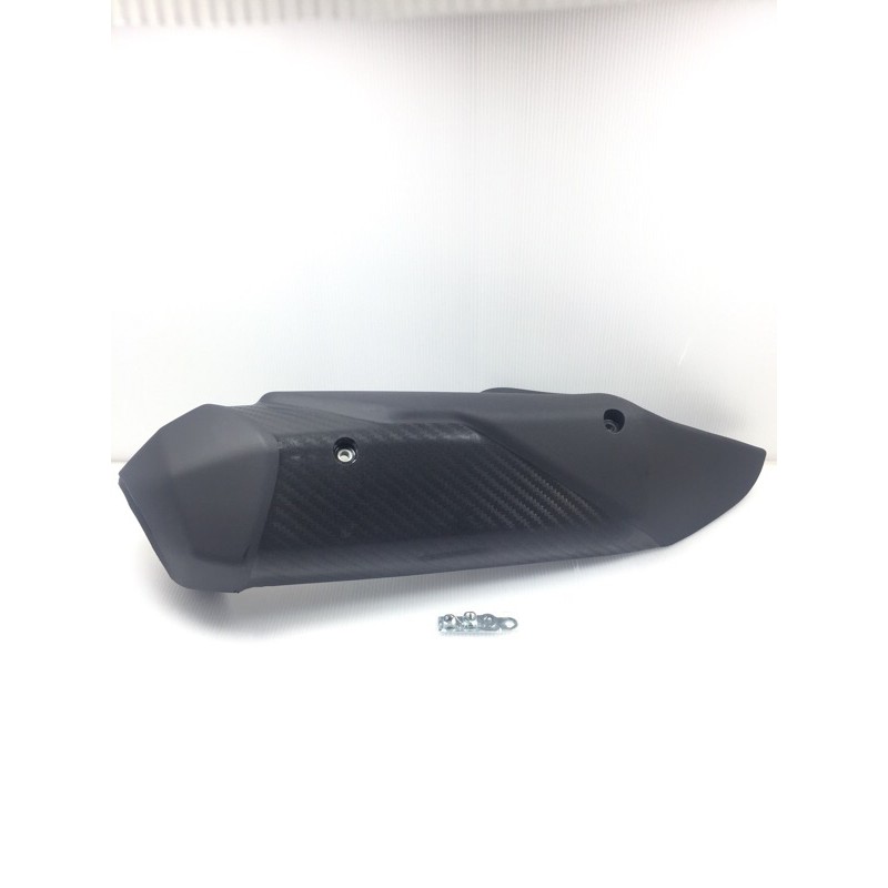 cover tutup knalpot n max lama aerox155 lexi n max new 2020  warna hitam doff