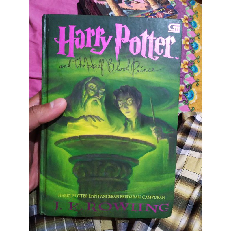 Jual ORI Hardcover Harry Potter dan Pangeran Berdarah Campuran and The