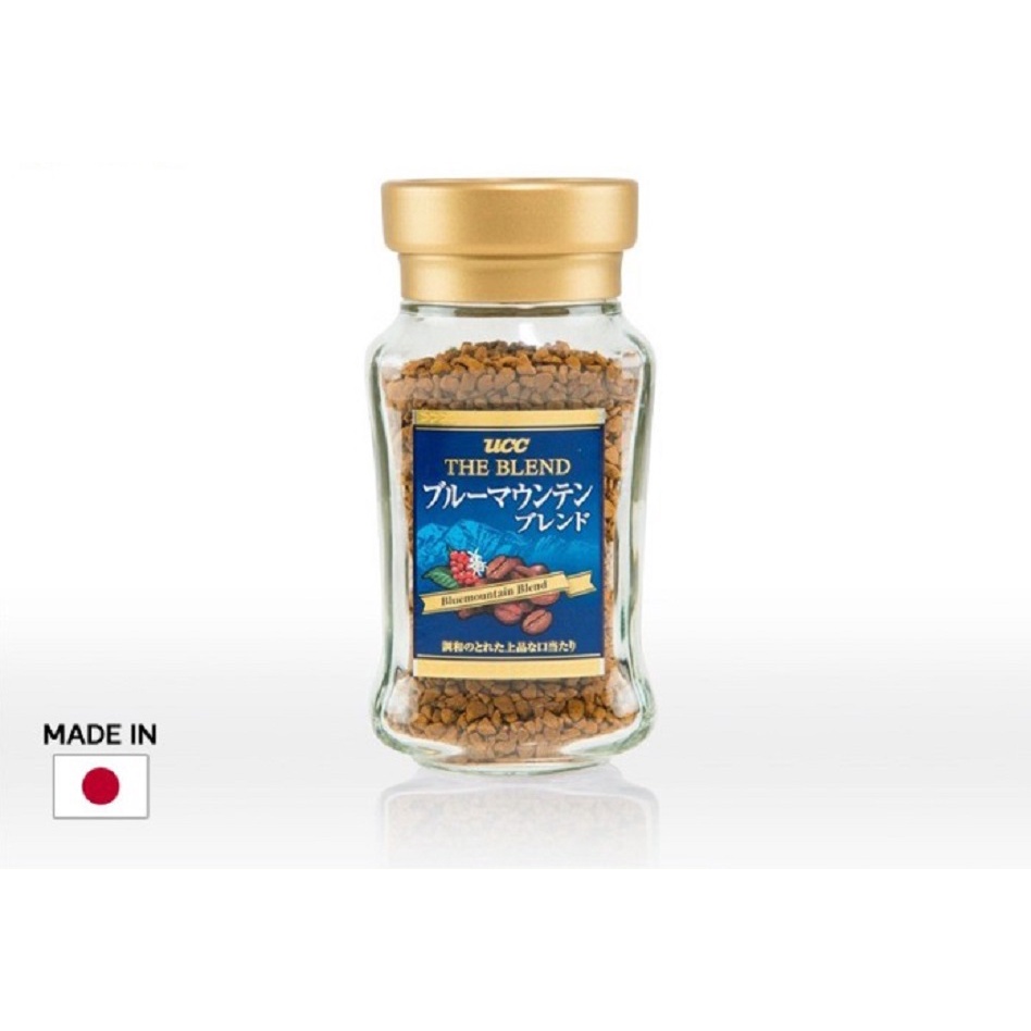 

Kopi UCC The Blend Blue Mountain Blend Bottle Instant Coffee 38 Gram