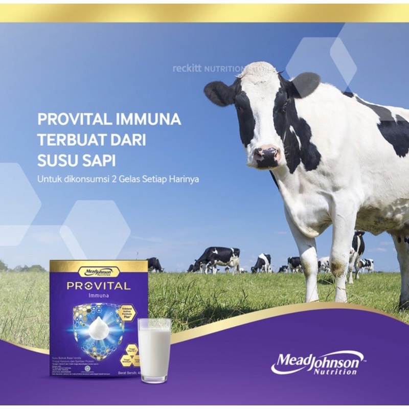 Provital immuna 240 gram ( susu meningkatkan imun )