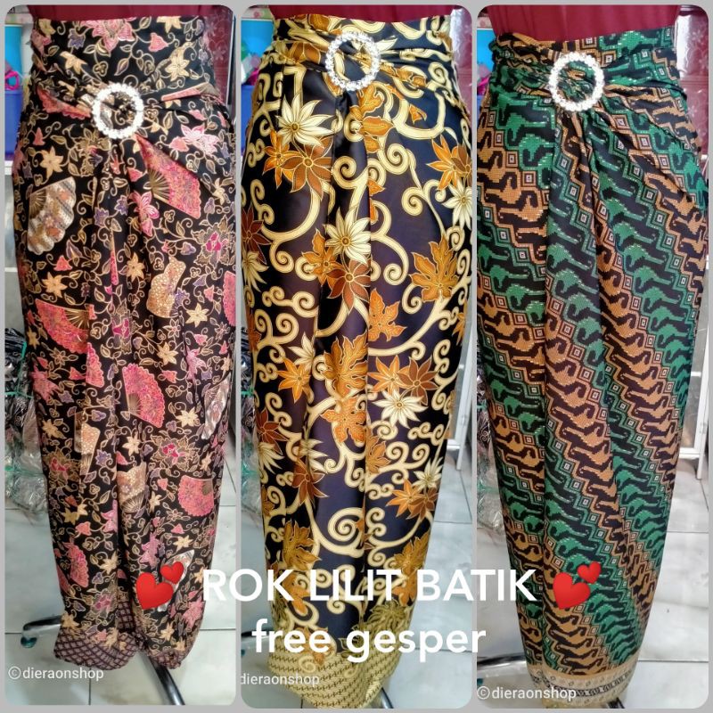 REALPICT ROK LILIT BATIK kain lilit semi sutra rok kebaya BAWAHAN KEBAYA ROK BATIK JUMBO