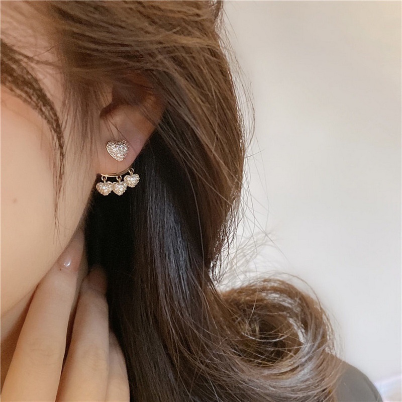 Anting Gantung Panjang Tusuk silver S925 Bentuk Daun Aksen Rumbai Anti Karat Untuk Perhiasan Wanita