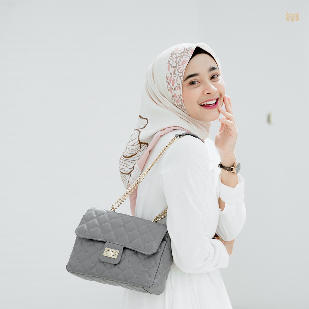 Tas Kulit Asli Wanita Cewek Branded Fashion Wanita Special Product LUMEE BAG by Crown Leather Terbaru by Crown Leather Crownleather Store