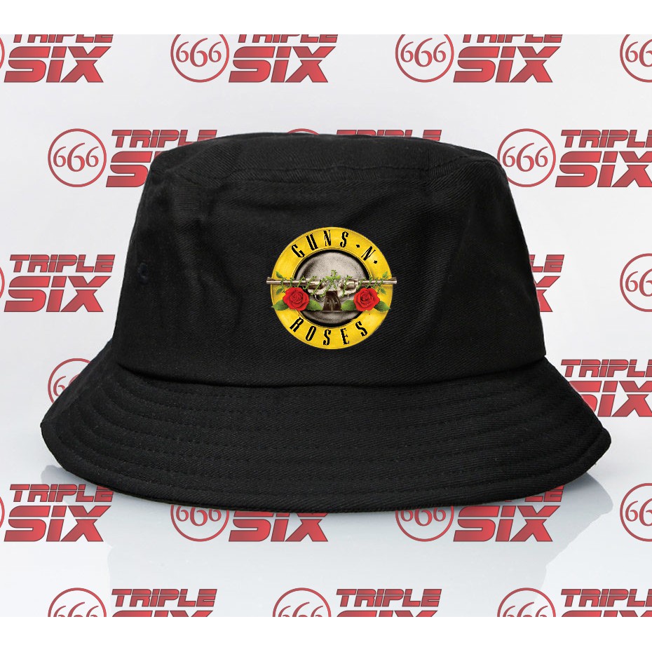 Topi Bucket Guns N Roses