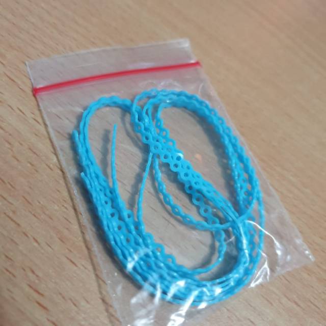1 METER POWER CHAIN BIRU MUDA NOMOR 28
