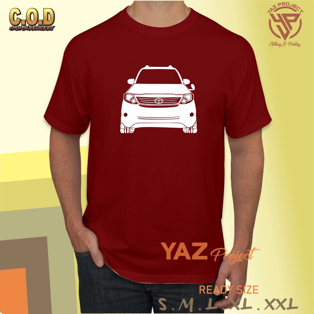 KAOS BAJU FORTUNER KAOS TOYOTA FORTUNER TOYOTA FORTUNER