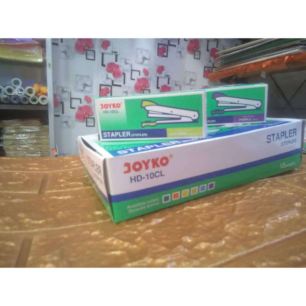 

STAPLES/STAPLER KERTAS JOYKO HD-10CL