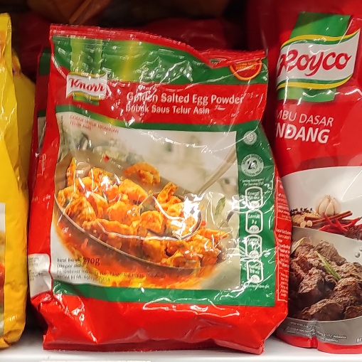 

BURUAN BELI - KNORR GOLDEN SALTED EGG POWDER BUMBU KNORR 270GR