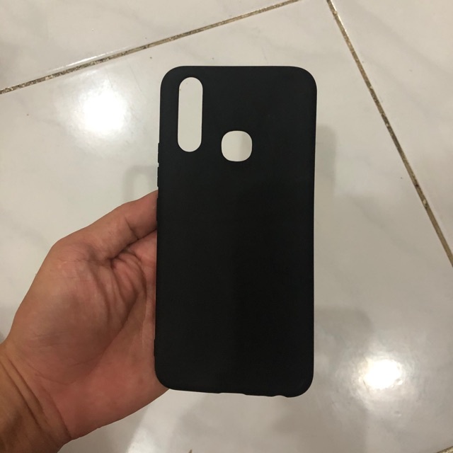 SOFT CASE KONDOM BLACK MATTE VIVO Y17/Y12/Y15/U3 CASING SILICON