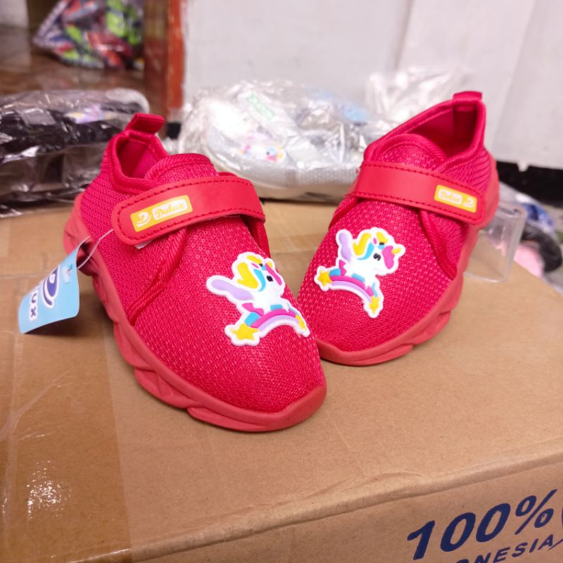 Sepatu Anak Tk Ob Murah Size 25-30 Perempuan BX 2018D