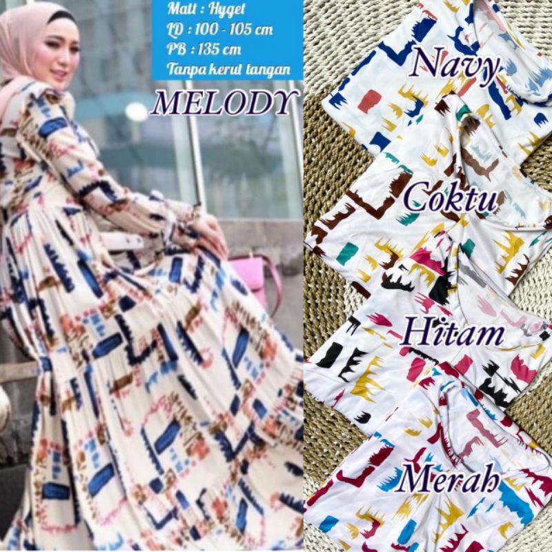 [Fashion Muslim] GAMIS HYGET PART 3 terbaru | busui | murah | jumbo | motif