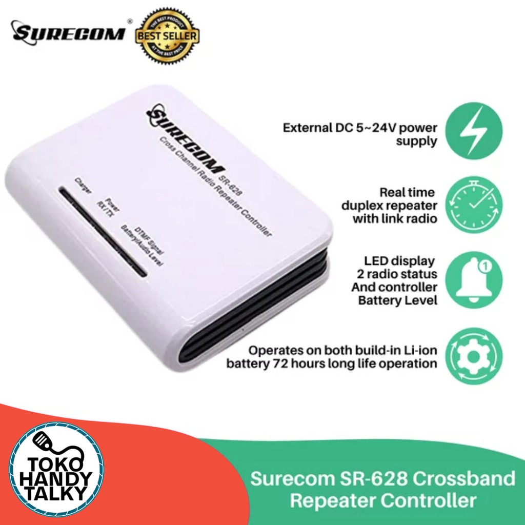 SURECOM SR-628 CROSSBAND REPEATER CONTROLLER NEW