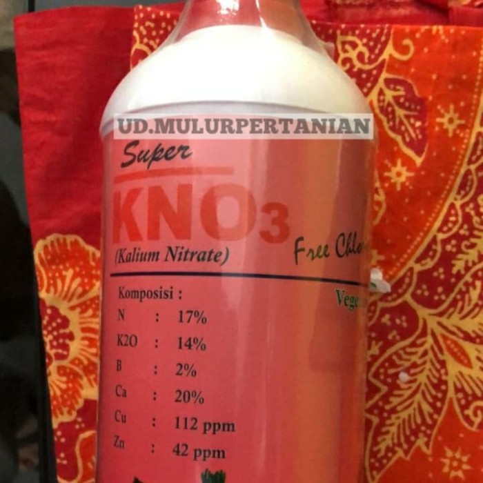Pupuk kno3 merah cair 1 liter