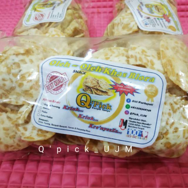 

Keripik Tempe Sagu Q'pick_UJM Original 1kg