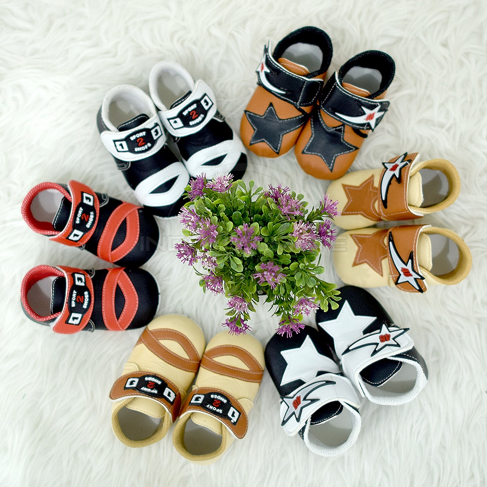 Baby Shoes Sneakers Alas Kaki Anak Cowok SY-F51 Prewalker Alas Kaki Anak Bayi Balita Cewek Baby Flat Shoes Prewalker Baby Shoes Sepatu Bayi Sepatu Anak Alas Kaki Bayi