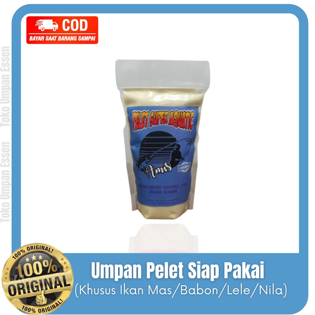 Umpan Siap Pakai, Umpan Pelet Super Aquatic Paling Ampuh - Umpan Ikan Mas,Lele,Nilem,Tawes Terampuh