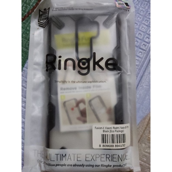 Case Ringke Redmi note 8 pro seken